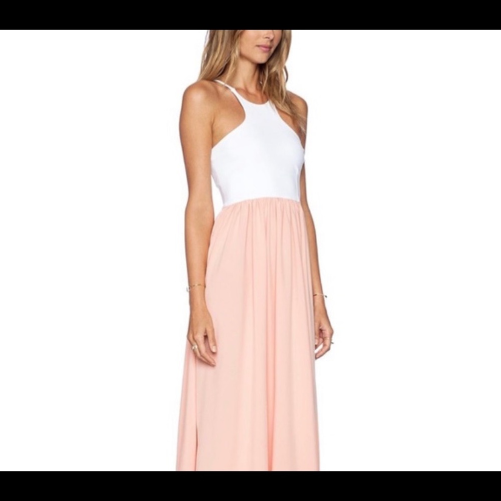 Donna Mizani racer front gown